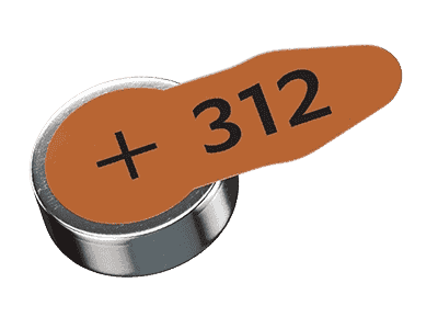 Батарейки Duracell тип 312